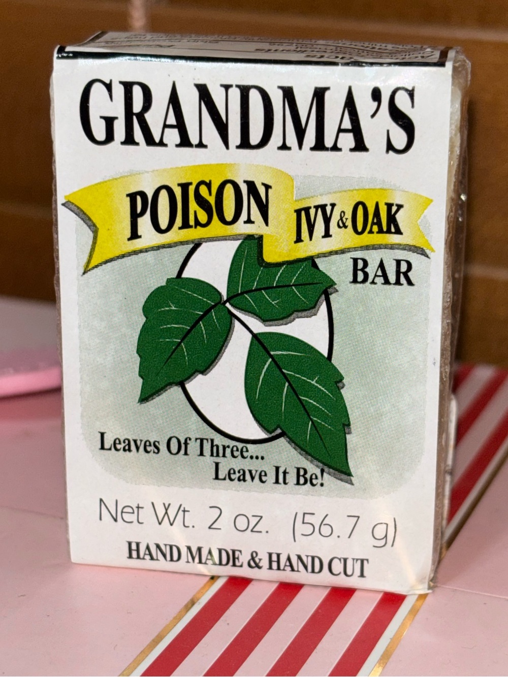 Grandma's Poison Oak & Ivy Soap Bar